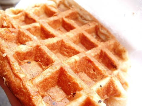 Belgian liege waffle Brussels