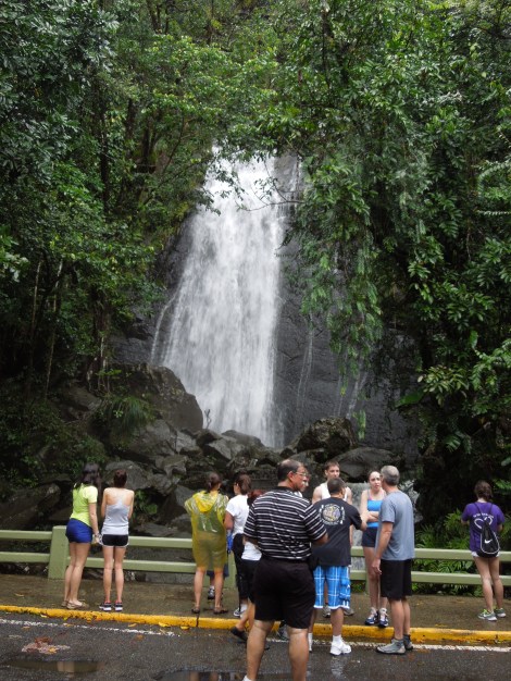 Other tour groups were not as lucky. They didn't get rain ponchos.
