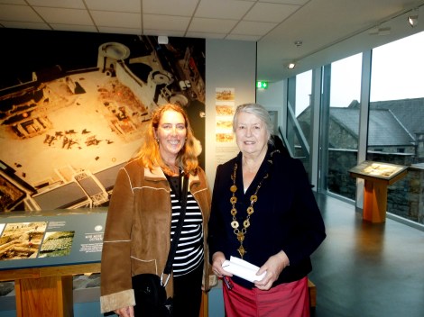 Me with Limerick Mayor Kathleen Leddin
