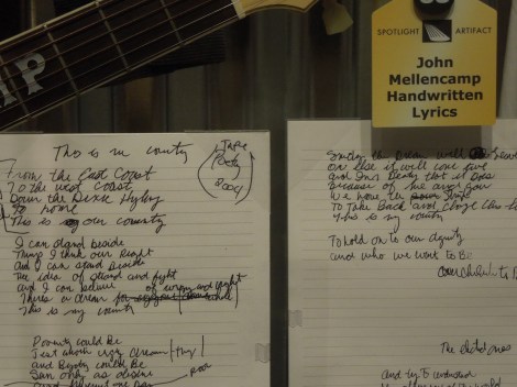 He was John Cougar when I saw him in concert.