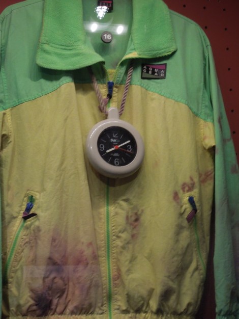 Flavor Flav's jacket and bling (Disgusting, isn't it?)