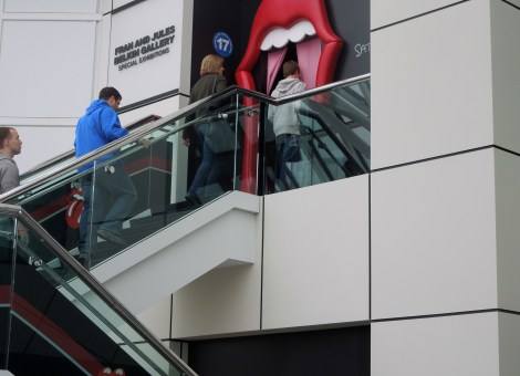 The Rolling Stones have a special exhibit supporting their claim to be "the world's greatest rock and roll band." (I disagree.)