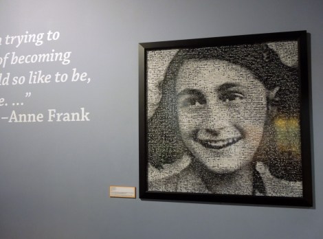 (I couldn't take pictures during the Anne Frank performance.)