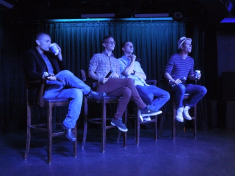 Even here, they're kinda blue.