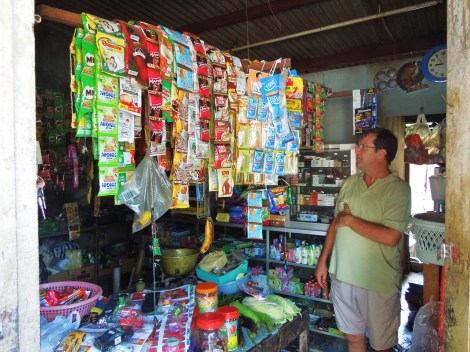 The Vick's pouches are the blue ones near Frans, in case you can't tell.