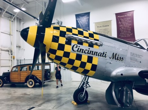 Cincinnati Miss warbird plane