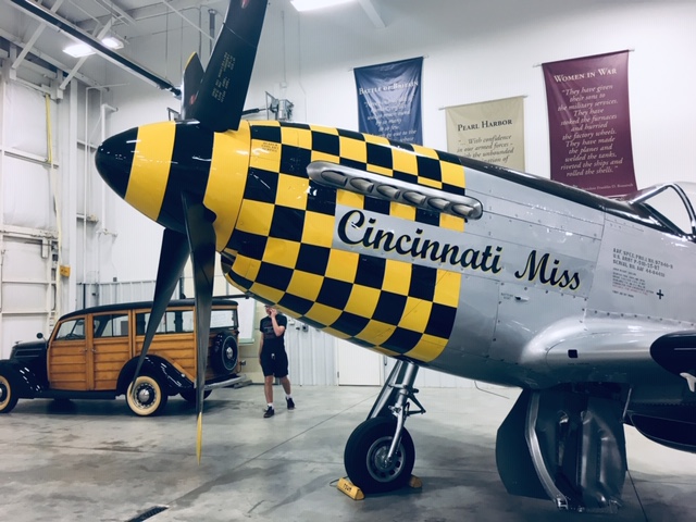 Cincinnati Miss warbird plane