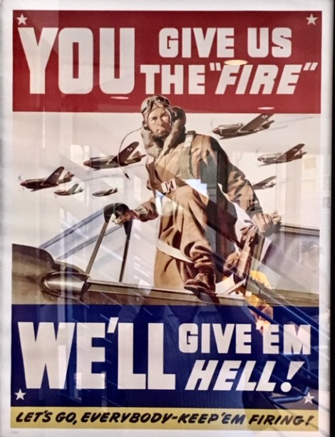 WWII propaganda poster