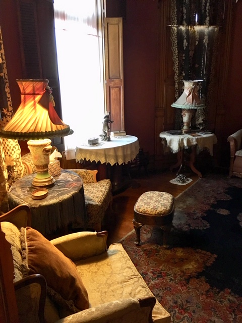Master suite Parlor at Copper King Mansion-Butte