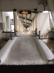 Icy Latvia Luge Softbob Bobsleigh Track
