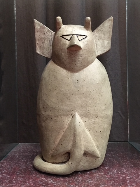 Devil Museum sculpture