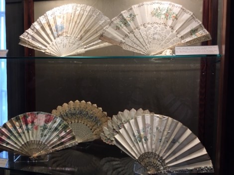 Victorian accordian fans