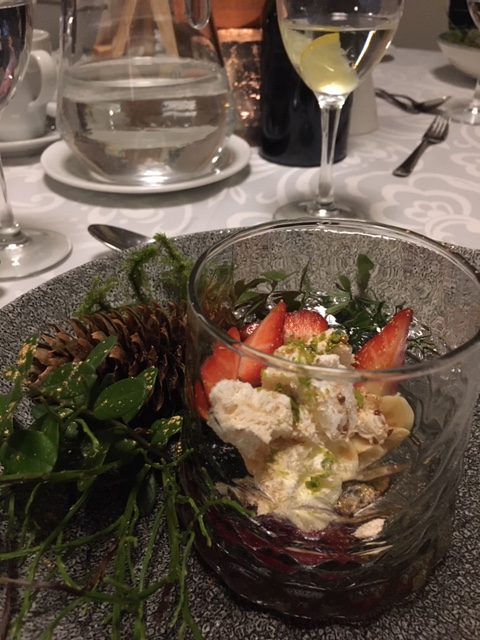 Malpils Manor Latvia dessert