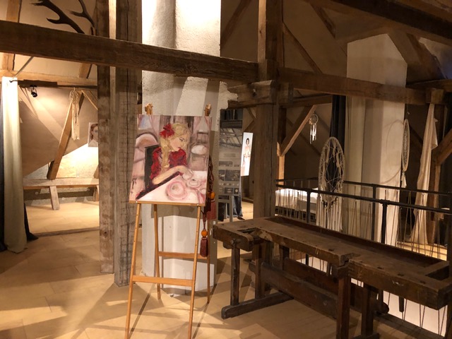 Artistic touches inside Abgunste Manor