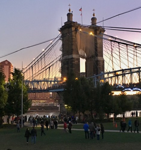 Roebling Suspension Bridge, Cincinnati