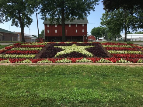 Star quilt at the Elkhart County Fairgrounds